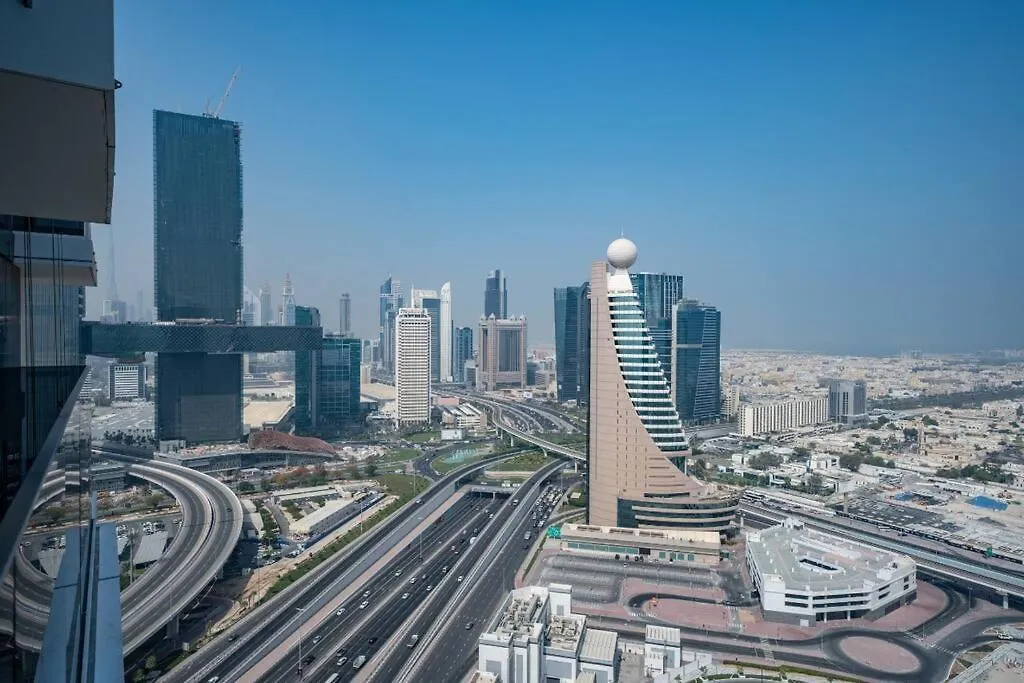 Alfa World Trade Centre Dubai 1Br, Max Metro Station 아파트 아랍에미리트